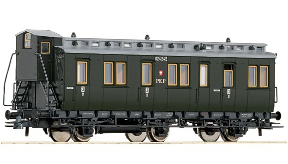 Compartment car 2nd class with brakemans cabin<br /><a href='images/pictures/Roco/64447.jpg' target='_blank'>Full size image</a>